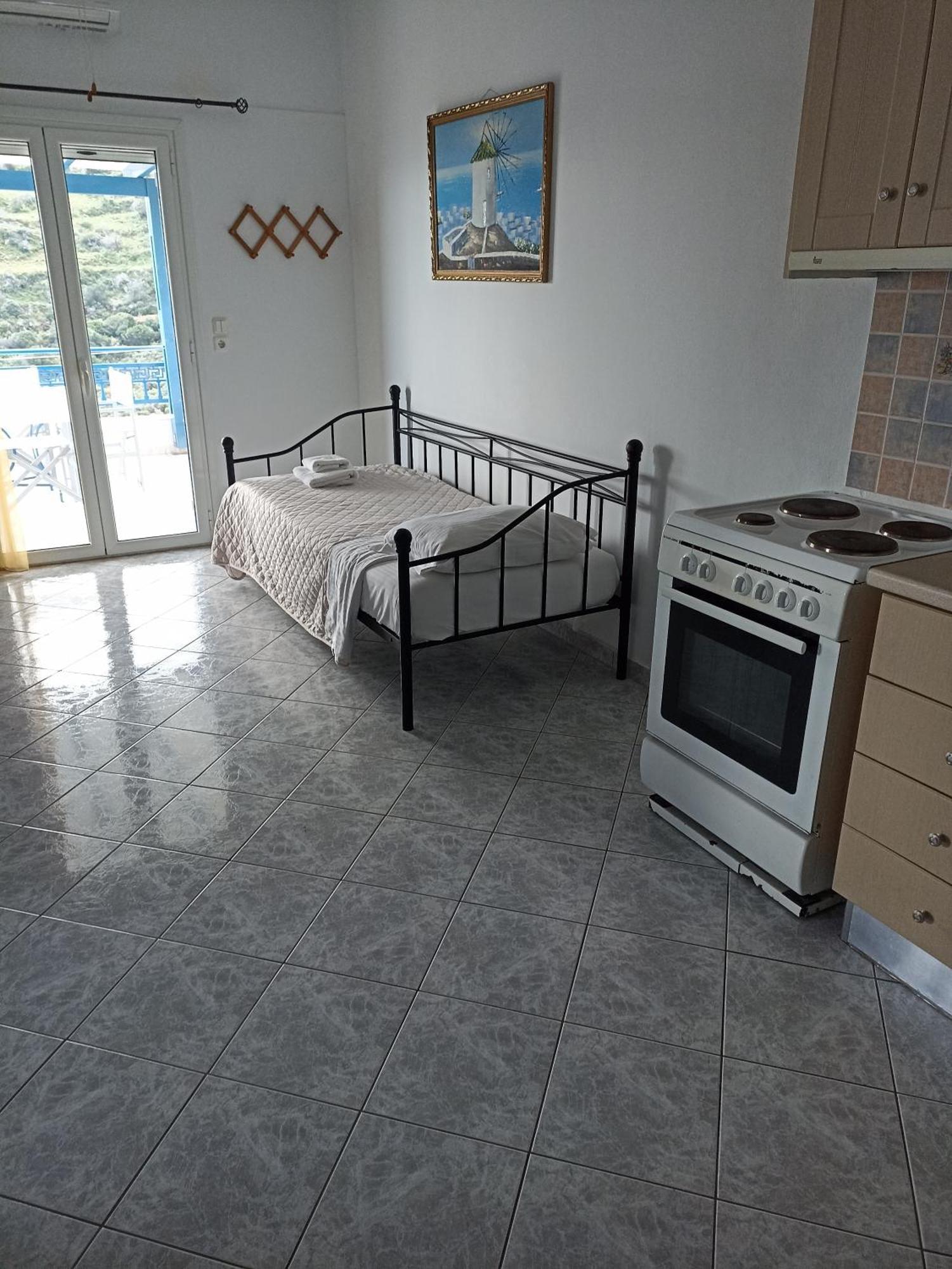 Απεραντο Γαλαζιο Apartment Agia Pelagia  ภายนอก รูปภาพ