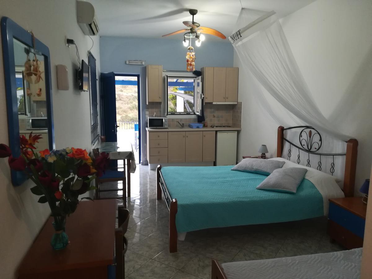 Απεραντο Γαλαζιο Apartment Agia Pelagia  ภายนอก รูปภาพ